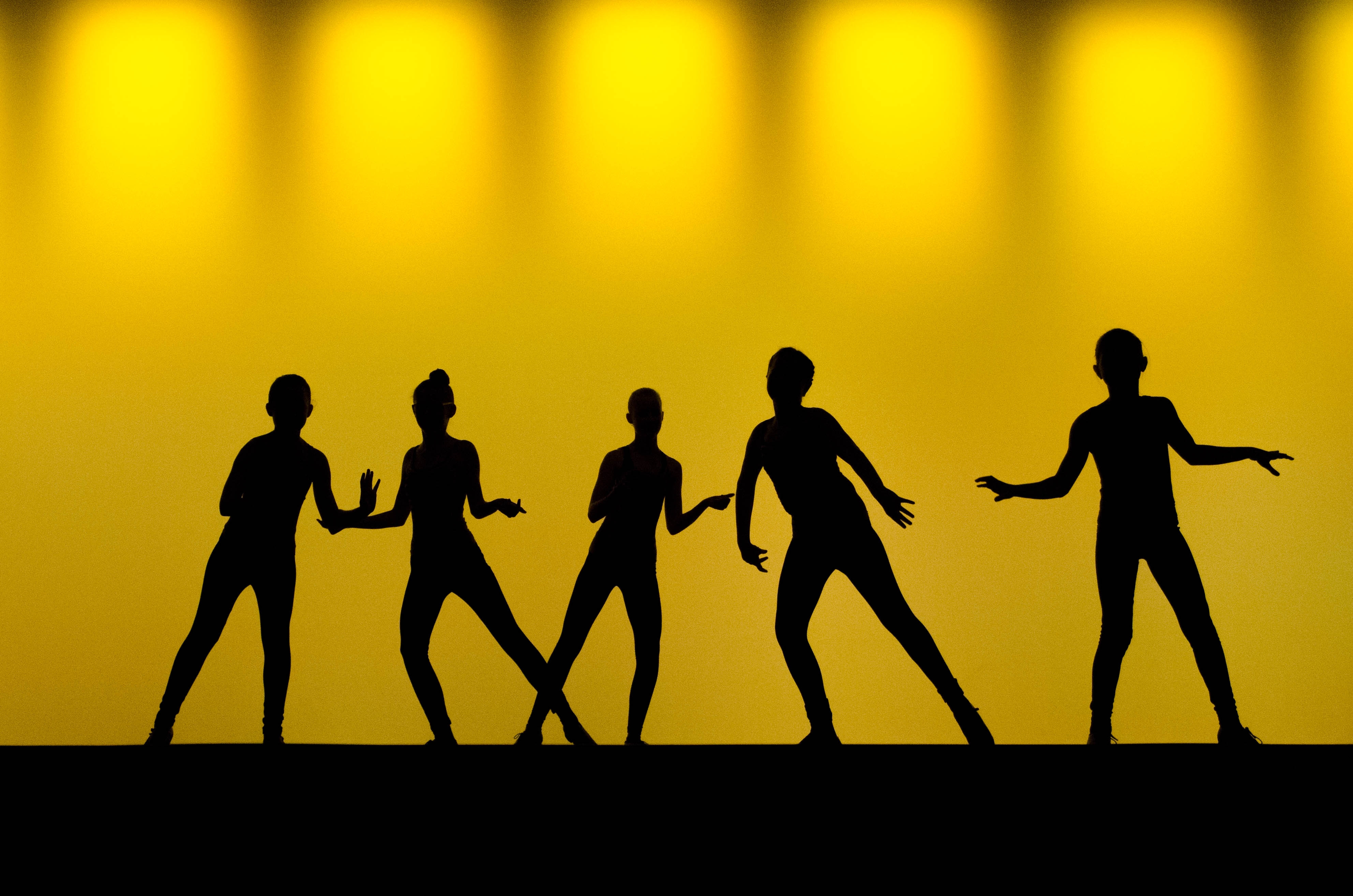 Performers in Silhouette